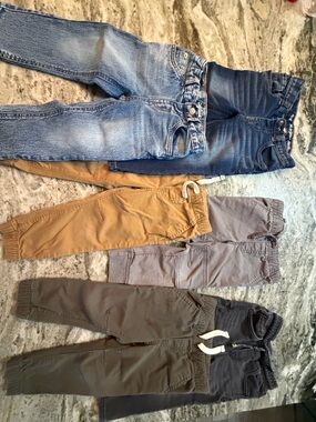 Cat & Jack Kids Jeans and Joggers - Blue, Tan, Gray, Olive